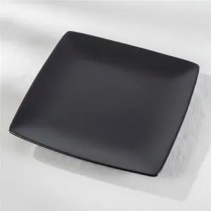 Black Harmony Dessert Plate (27cm)