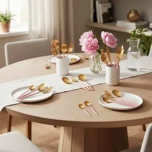 Spoons (4-Piece) – Pink – C12-11