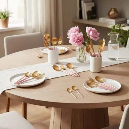 Spoons (4-Piece) – Pink – C12-11