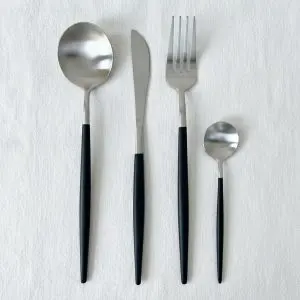 Spoons (24-Piece) – Black – C12-10