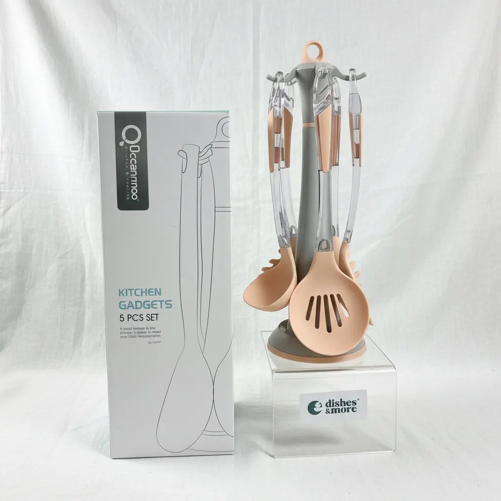 Silicone Serving Set – Pink – 3107 Silicone Serving Set – Pink – 3107