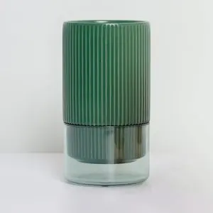 Charming Pastel Pink Porcelain Kitchen Utensil Holder