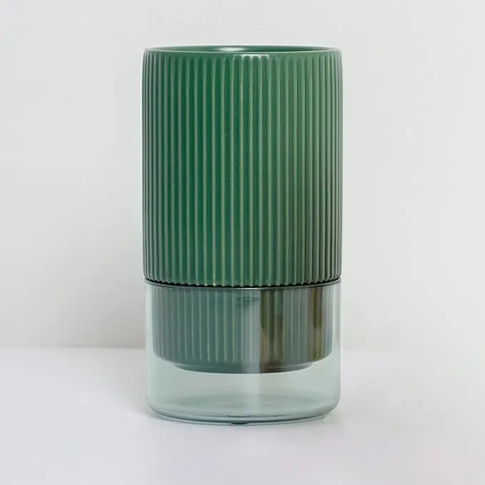Charming Pastel Pink Porcelain Kitchen Utensil Holder