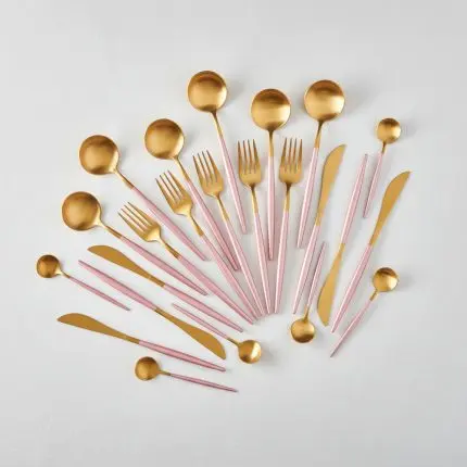 Spoons (4-Piece) – Pink – C12-11