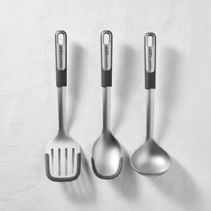 3-pc utensil set Graphite