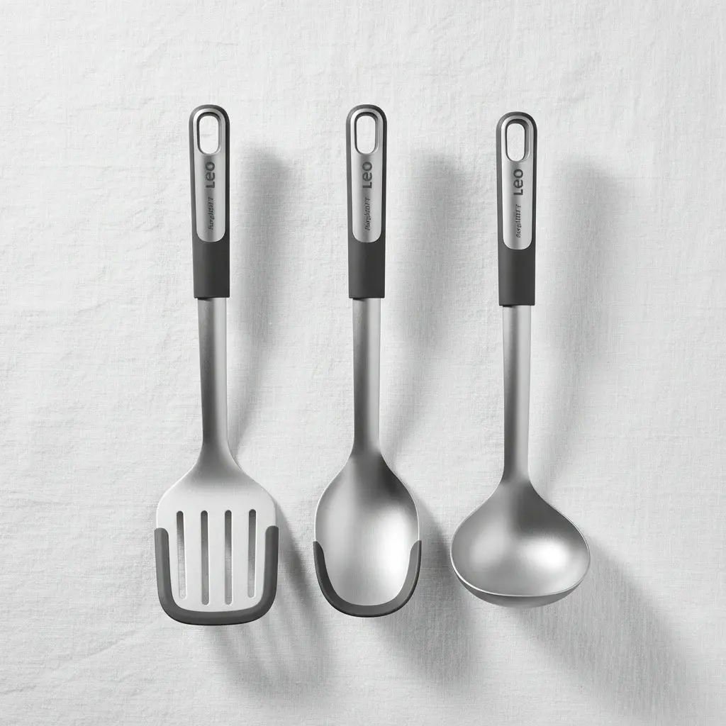 3-pc utensil set Graphite