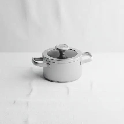 The Graphite 16cm Covered Recycled Stainless Steel Casserole