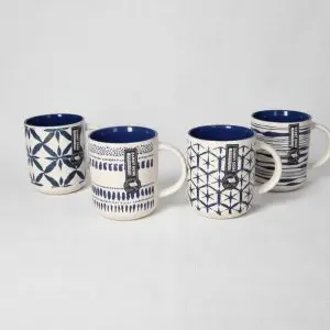Danny Home Modern Geometric Ceramic Mug (425ml)
