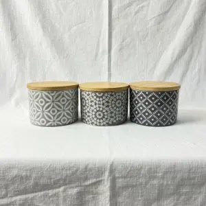 The Element Medium Glass Spice Jar Set (3-Piece)