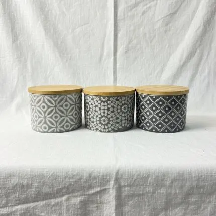 The Element Medium Glass Spice Jar Set (3-Piece)
