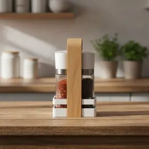 Salt & Pepper Grinder Rack Holder