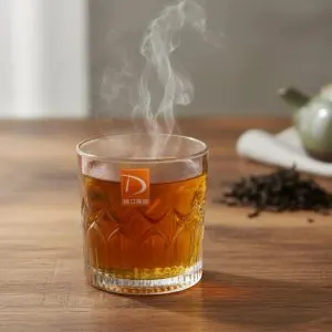 Deli Glass 6-Piece Glass tea cup set 320mm