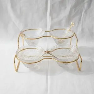 The Solis Fluted Glass Ice Cream Cup