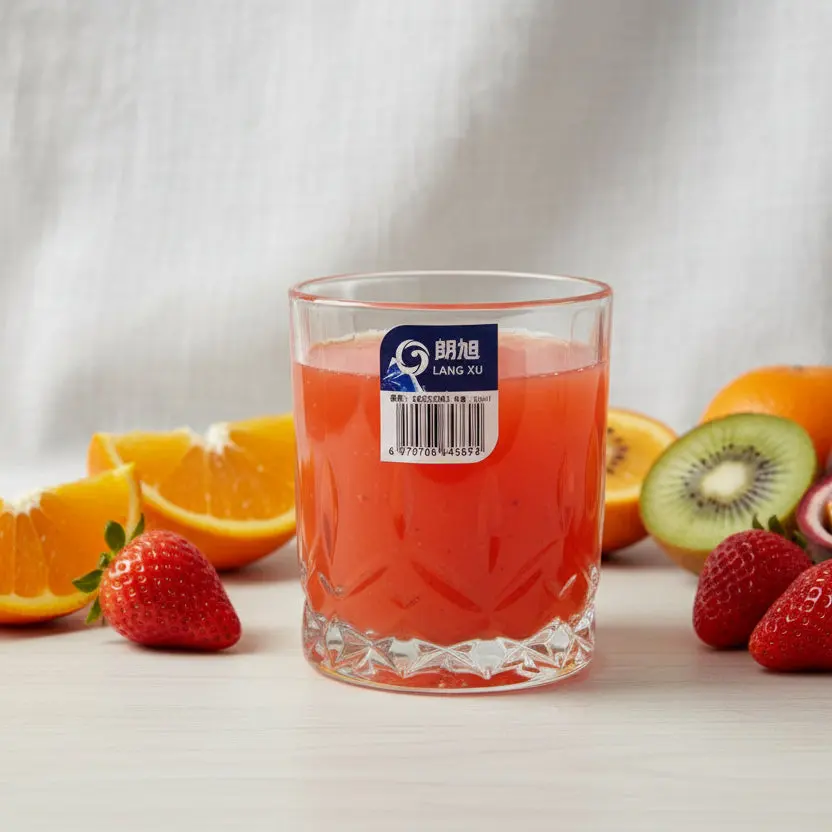 Glass Juice Cup (6-Piece)