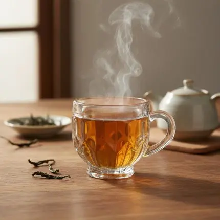 Glass Tea Mug (6-Piece) – LXZB3103-3