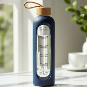 ( Buy 1 Get 1 Free ) The Quadra Architectural Square-Base Water Bottle