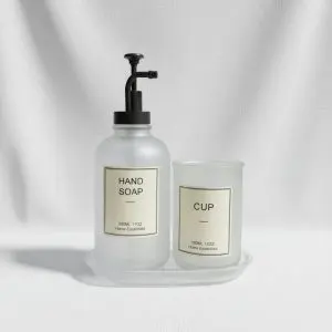 The Minimalist Sanctuary Pavilion (Soap Dispenser Set)