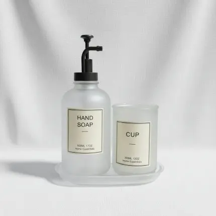The Minimalist Sanctuary Pavilion (Soap Dispenser Set)