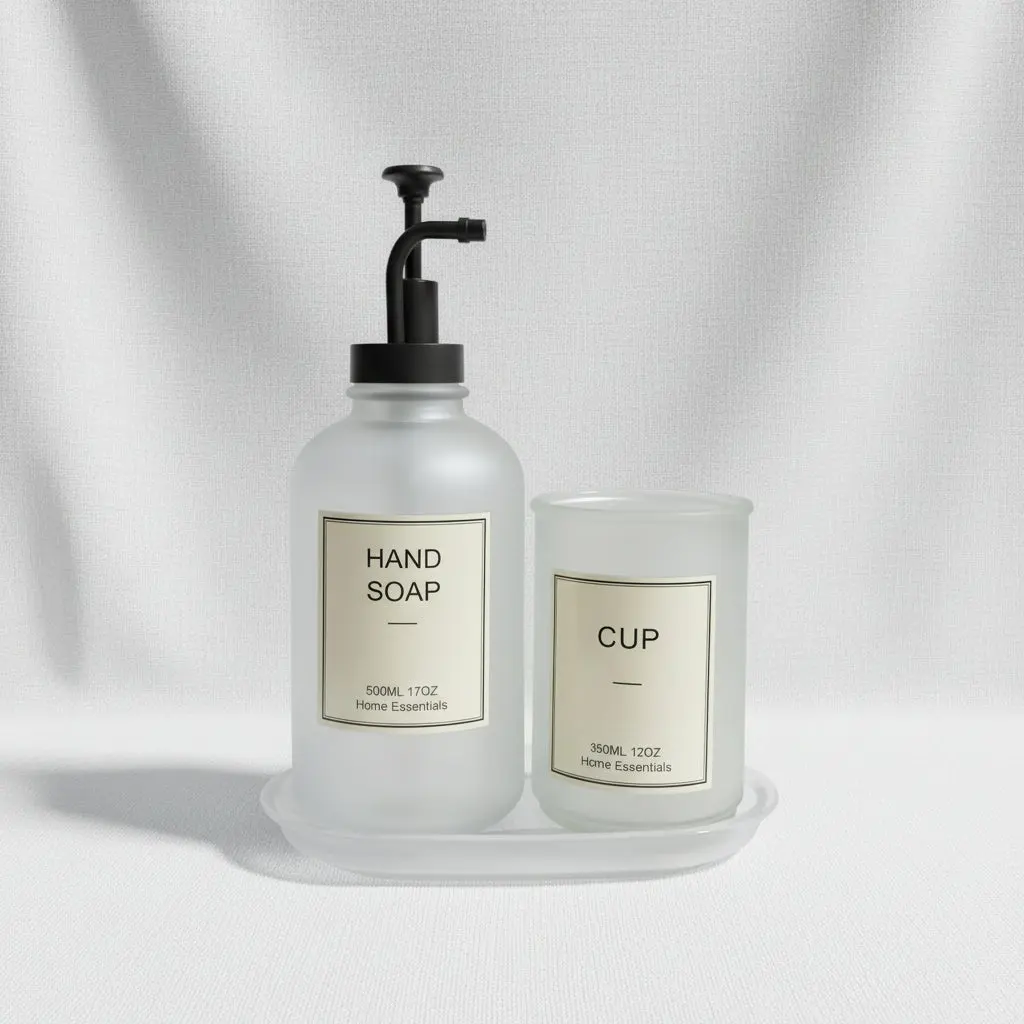 The Minimalist Sanctuary Pavilion (Soap Dispenser Set)
