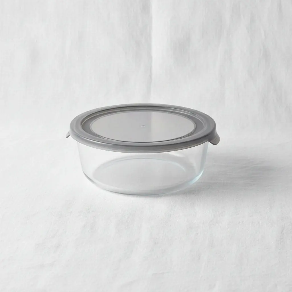The Minimalist Hospitality Pavilion (Borosilicate Circular Food Container - 370ml)