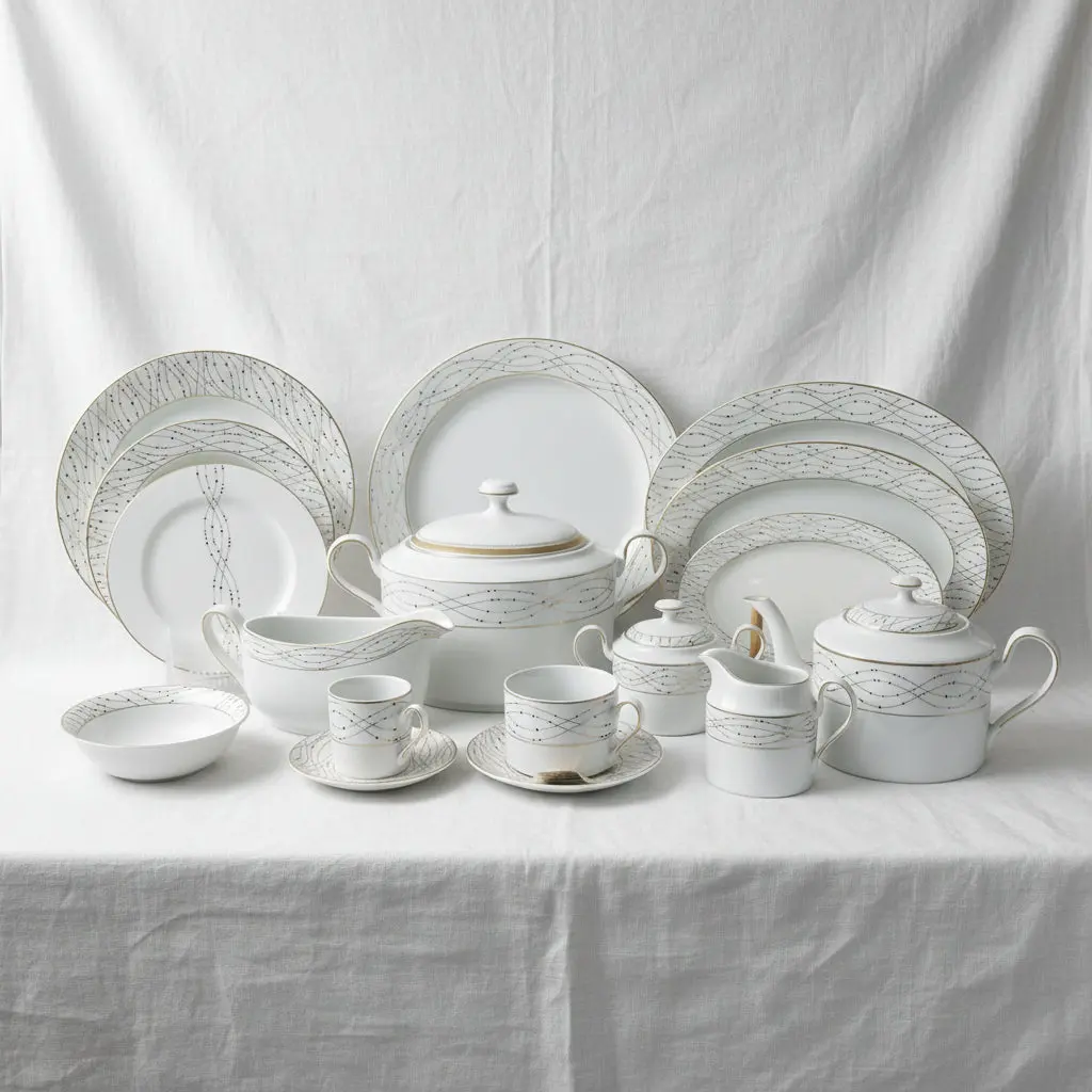 Bangladeshi Dinner Set (113-Piece) – J12-176G
