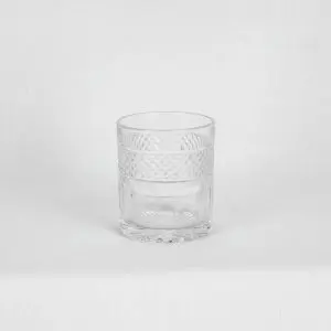 Crystal Double Old Fashioned Glass Set (4-Piece)