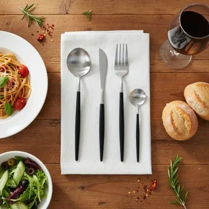 Spoons (24-Piece) – Black – C12-10