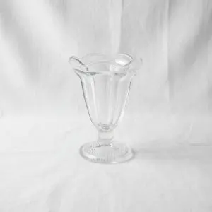 Glass Ice Cream Glass Set (6-Piece)