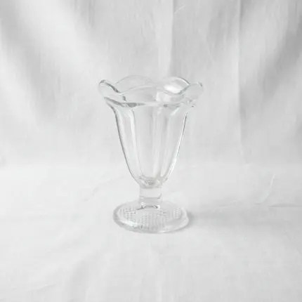 Glass Ice Cream Glass Set (6-Piece)