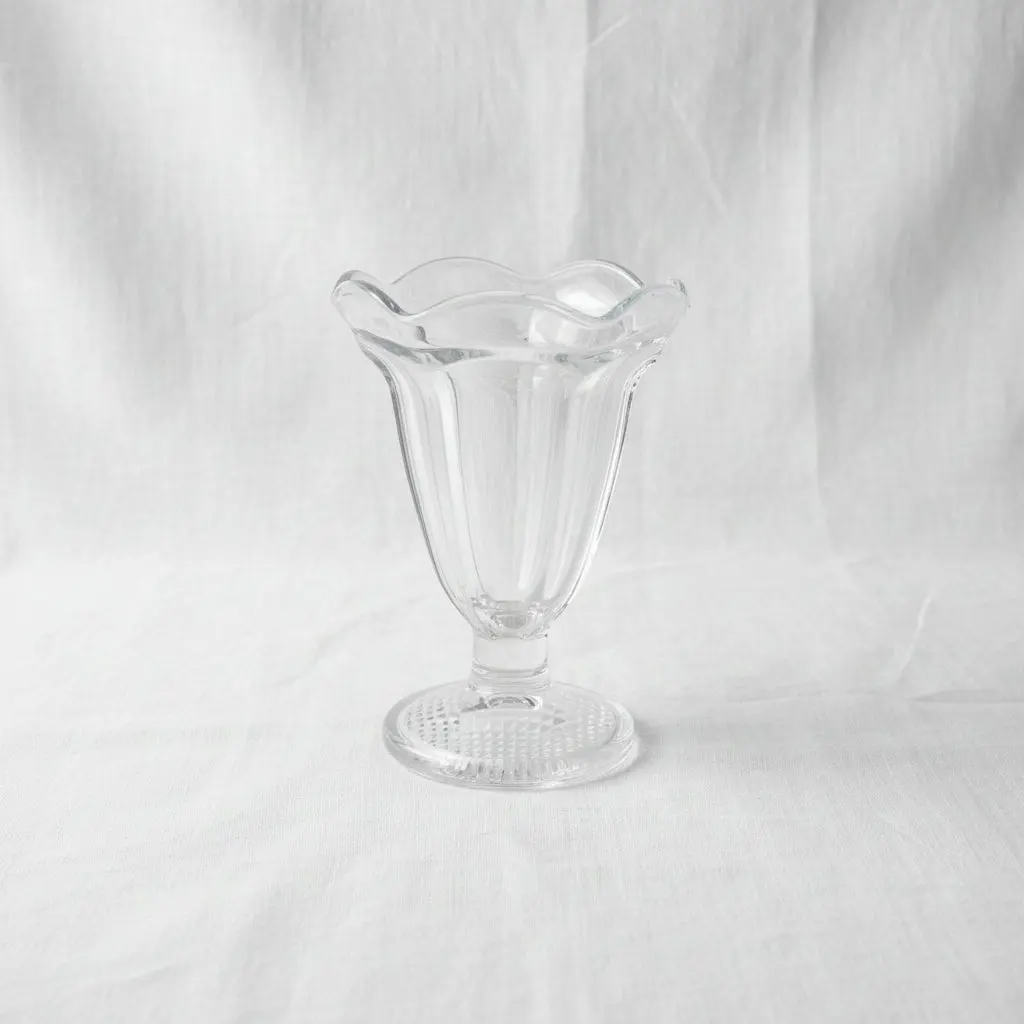 Glass Ice Cream Glass Set (6-Piece)