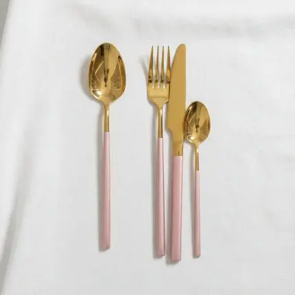 Spoons (24-Piece) – Pink – C12-9