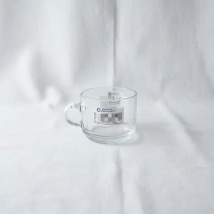 The Minimalist Hospitality Pavilion (Glass Tea Mug - Style 044 - 6 Pieces)