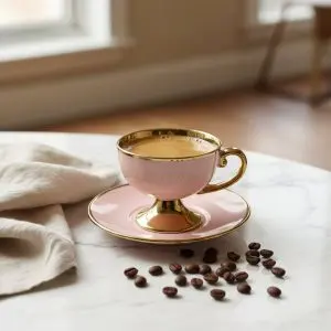 Coffee Cup (6-Piece) with Saucer – A138