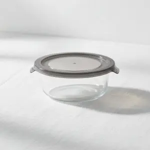 The Minimalist Hospitality Pavilion (Borosilicate Circular Food Container - 635ml)
