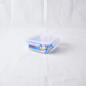 Borosilicate Rectangular Food Container (215ml)