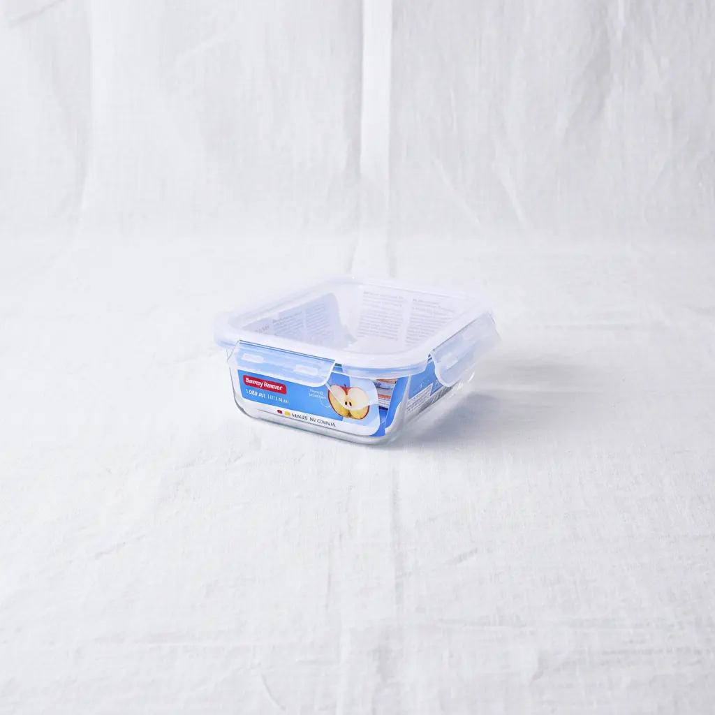 Borosilicate Rectangular Food Container (215ml) Borosilicate Rectangular Food Container (215ml)