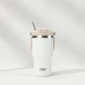 TYESO ROAM Tumbler 2.0 with Flip Straw & Sip Lid (600ml)