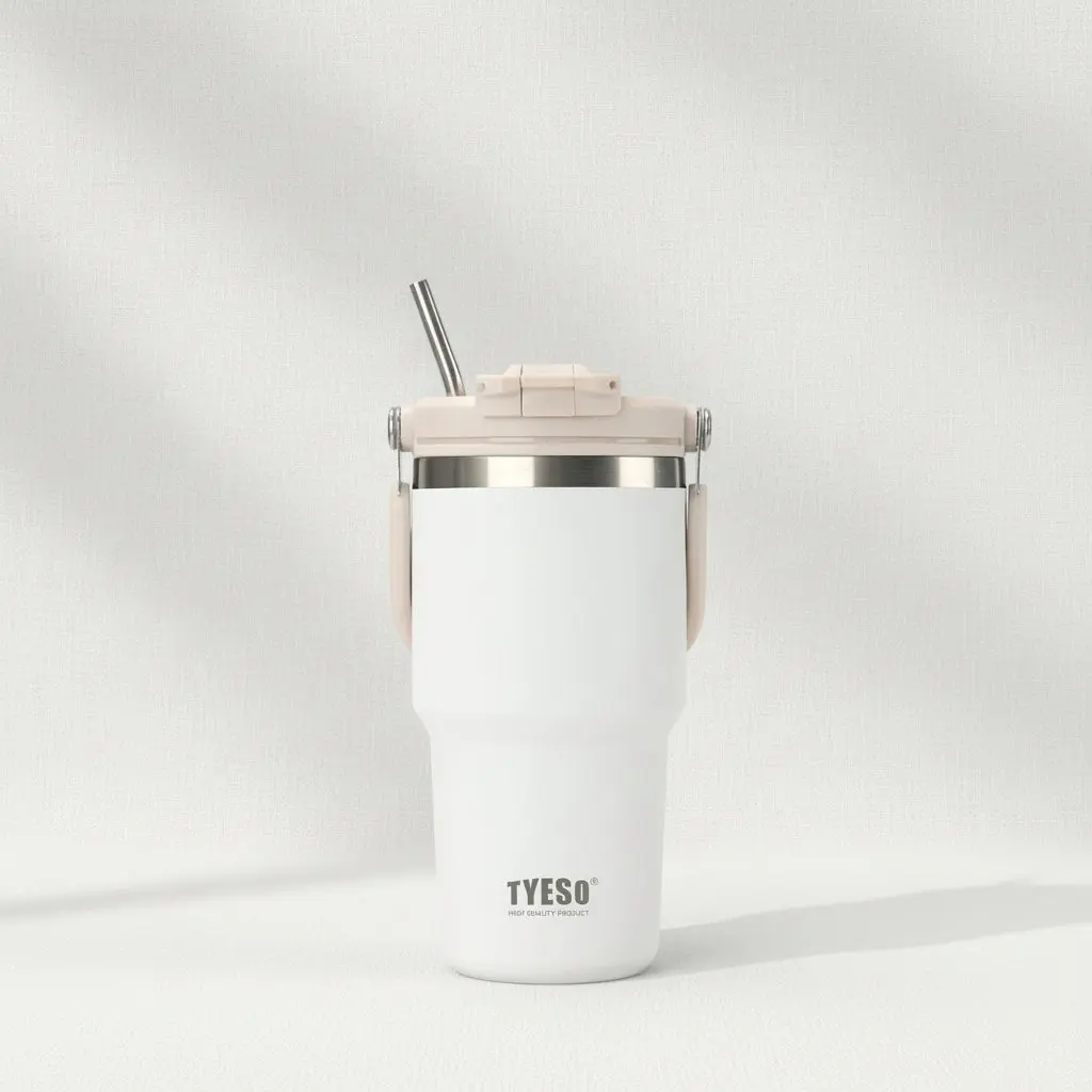 TYESO ROAM Tumbler 2.0 with Flip Straw & Sip Lid (600ml) TYESO ROAM Tumbler 2.0 with Flip Straw & Sip Lid (600ml)