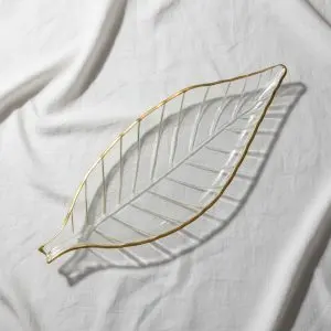 The Prism Minimalist Glass Presentation Platter