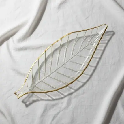 The Prism Minimalist Glass Presentation Platter