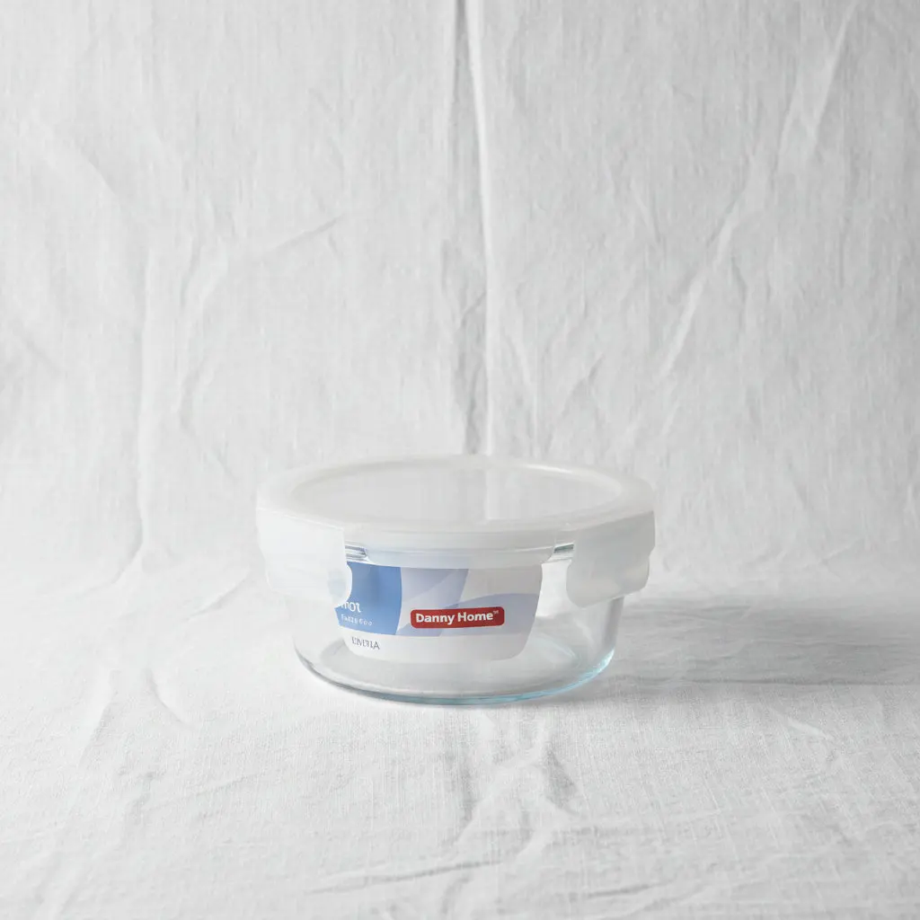 The Prism Minimalist Round Borosilicate Food Container (635ml)