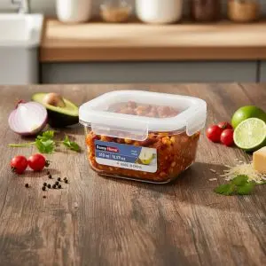 Danny Home Glass Refrigerator Food Container (1L)