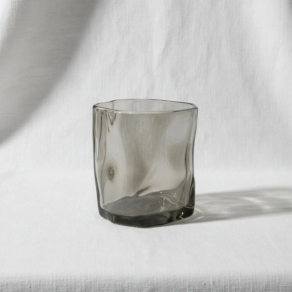 Shaped Blue Juice Glass – SK008H Shaped Blue Juice Glass – SK008H