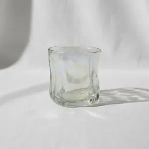 Shaped Blue Juice Glass