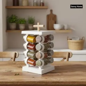 16 Spice Rotating Rack Holder