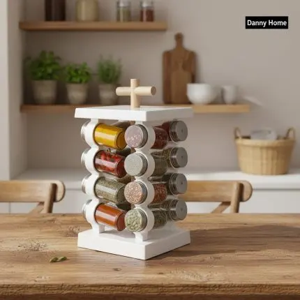 16 Spice Rotating Rack Holder