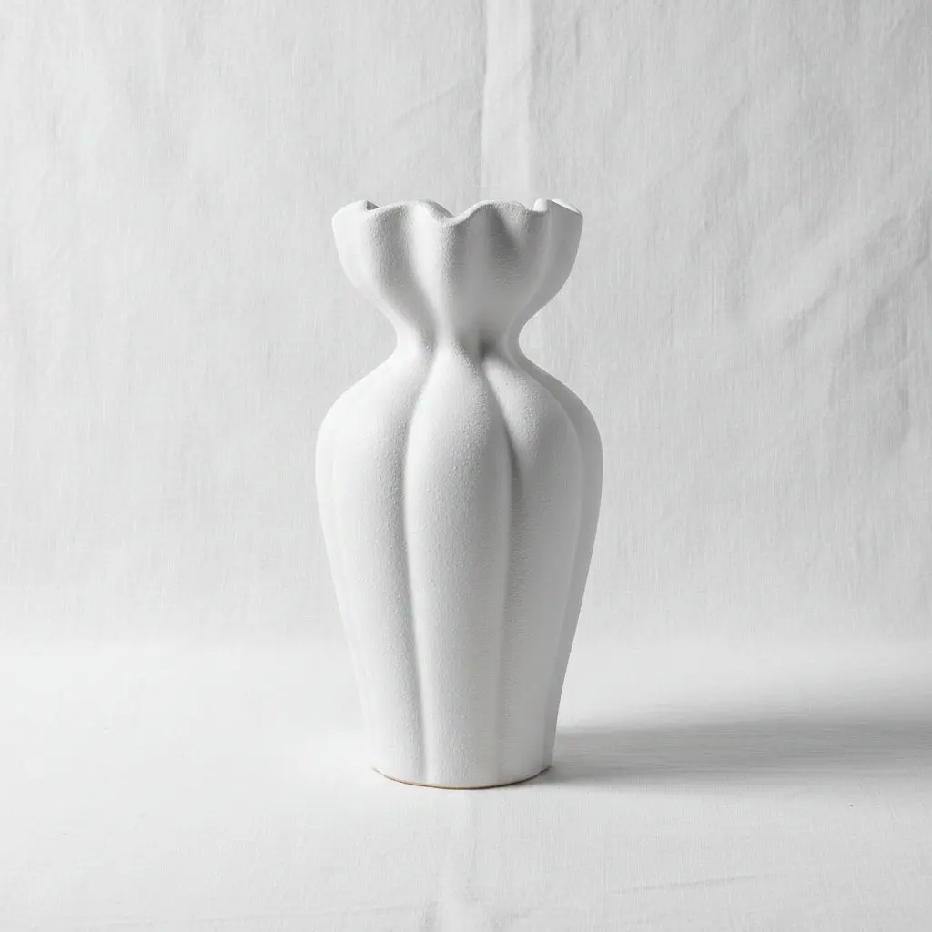 The Terrane Sculptural Ceramic Decorative Vase