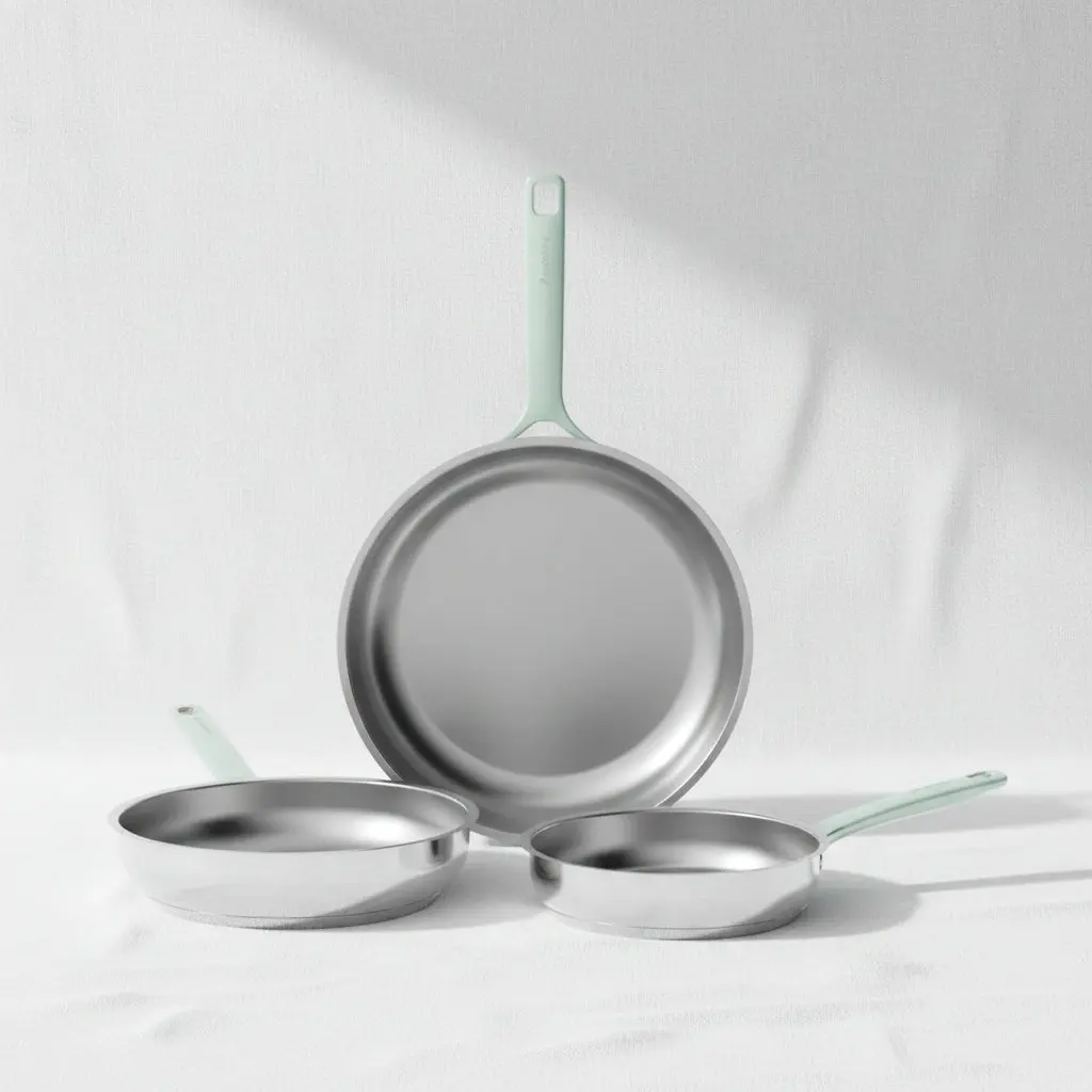 3-pc frying pan set Helix