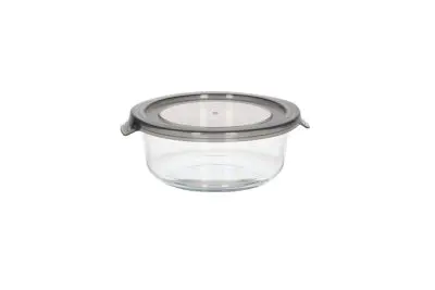 Borosilicate Round Glass Food Container (635ml)