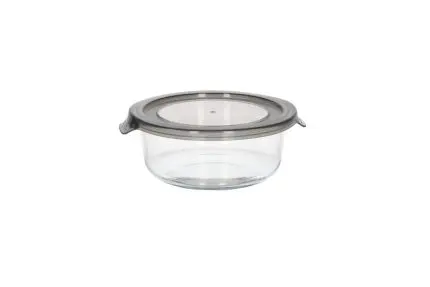 Borosilicate Round Glass Food Container (635ml)